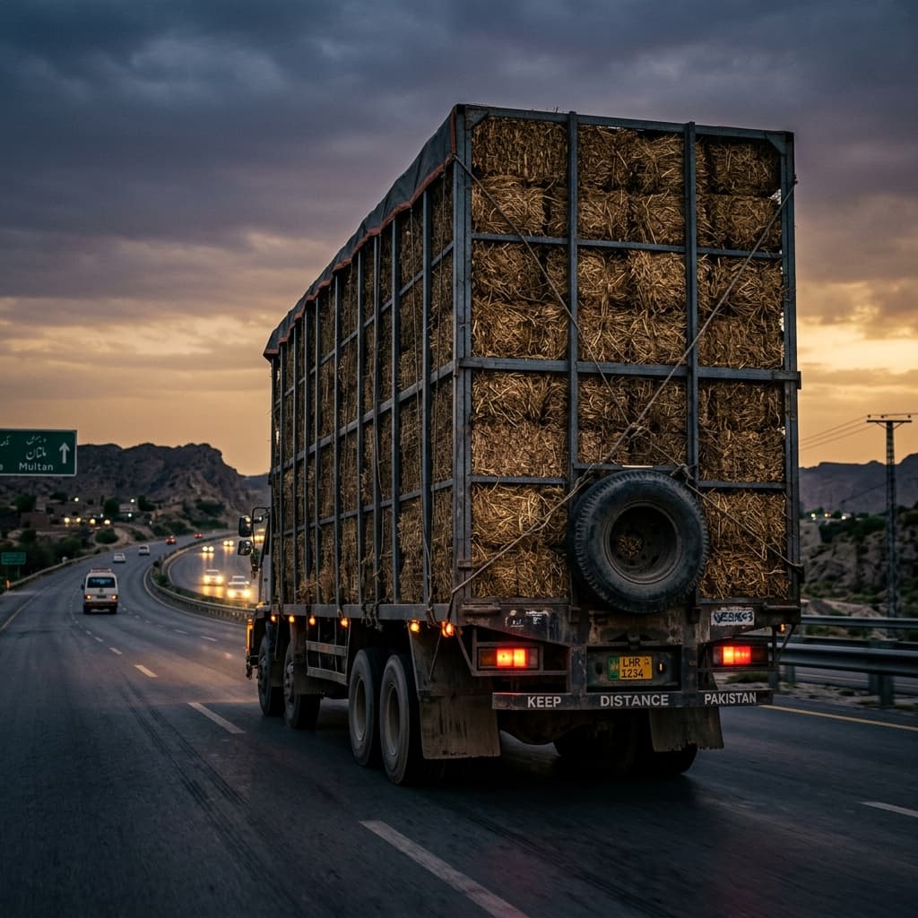 Specialized Straw Container — Custom-Built for Agricultural Freight | AAGC Fleet